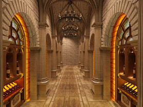 Baoding equestrian club wine cellar project